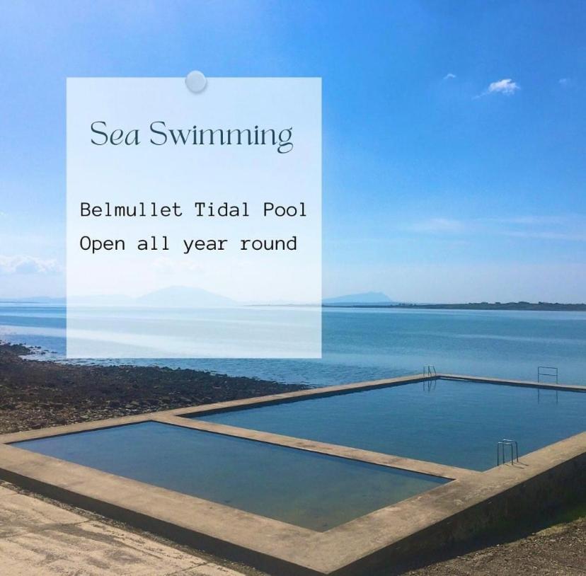 Seascape On The Edge Of Town: 4 Beds All Ensuite. Belmullet Esterno foto