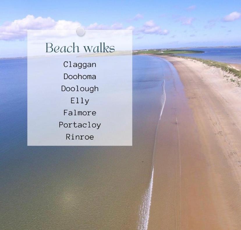 Seascape On The Edge Of Town: 4 Beds All Ensuite. Belmullet Esterno foto